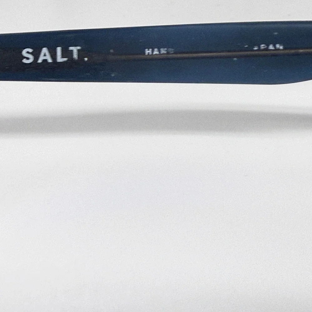 SALT.‎ Marty Eyeglasses Blue Fade Square Frames 53-17-148 Handcrafted in Japan